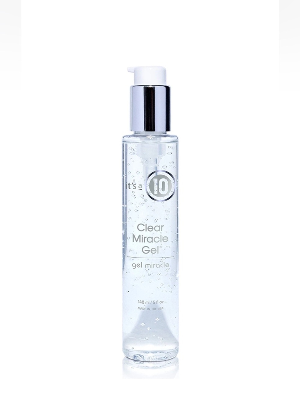 Clear Miracle Gel - Hydrating Clear Gel (Transparent) Healthy Hair 5 fl oz Pump